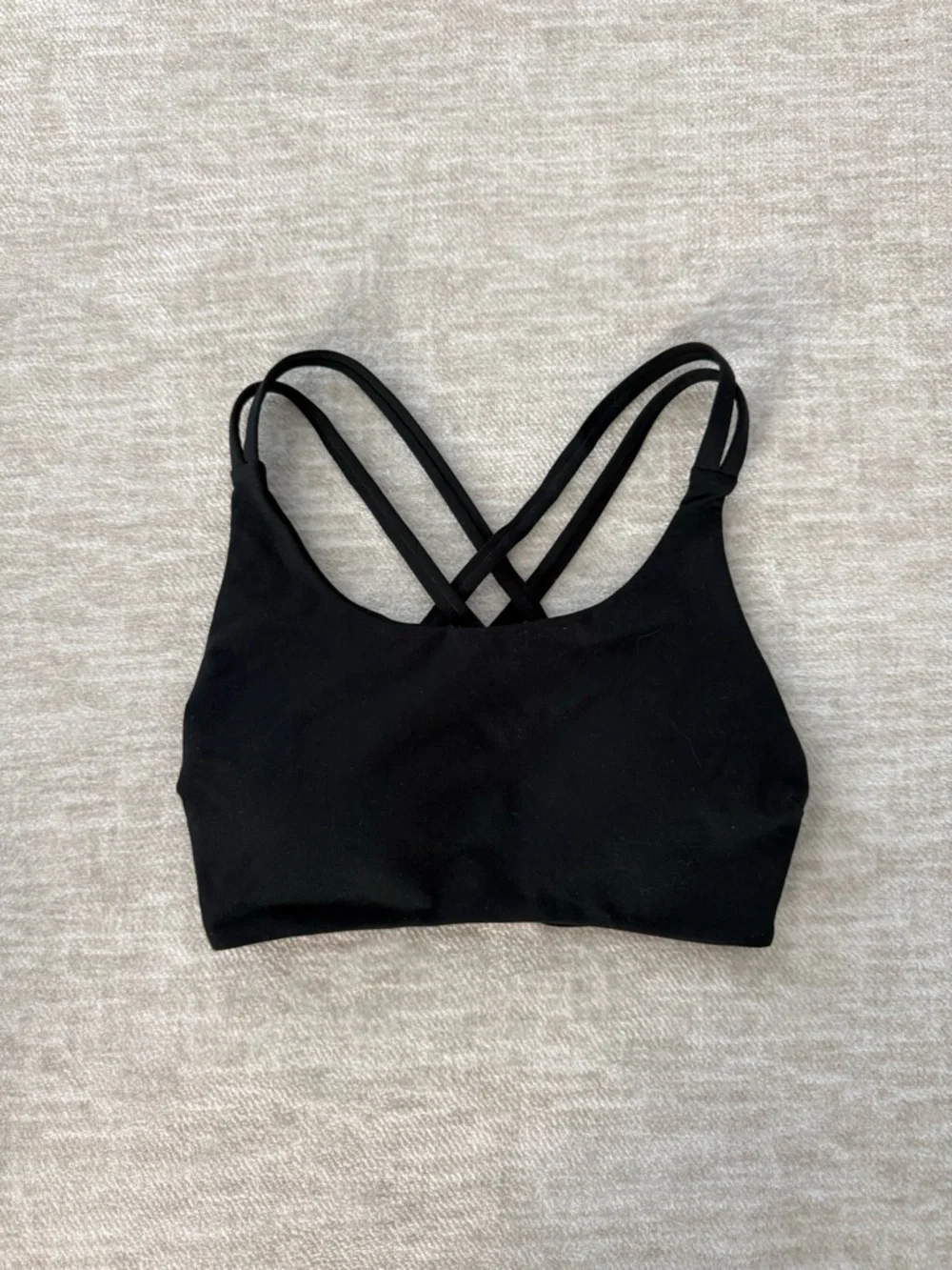 Bombshell Sportswear Barbell Sports Bra โ Black - Picture 3 of 7